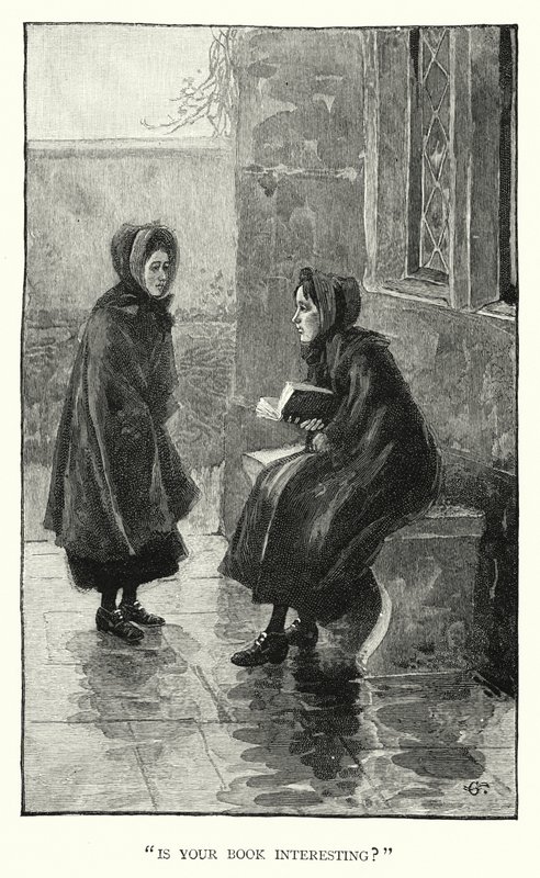 Ilustración para Jane Eyre de Charlotte Bronte de Edmund Henry Garrett