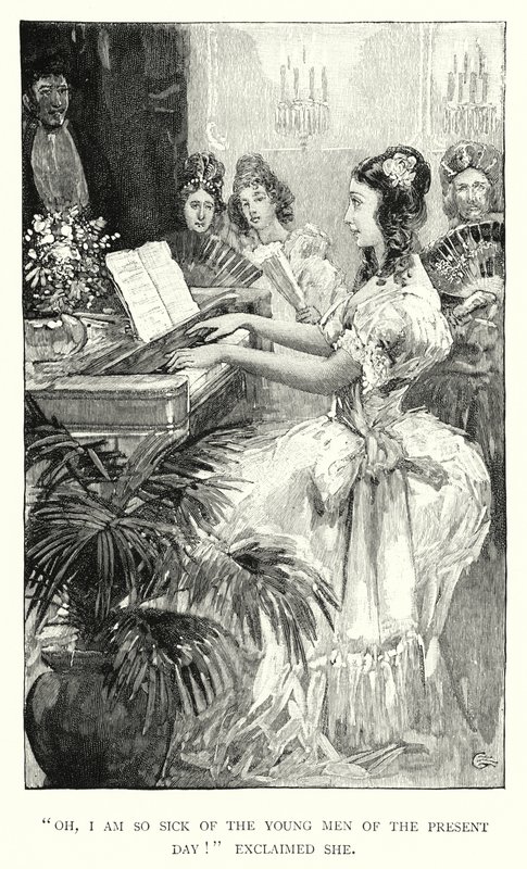 Ilustración para Jane Eyre de Charlotte Bronte de Edmund Henry Garrett