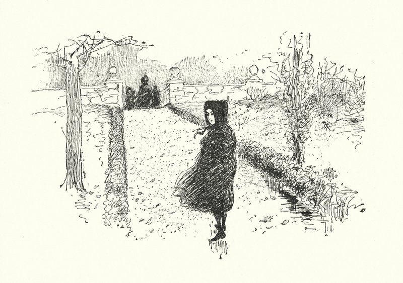 Ilustración para Jane Eyre de Charlotte Bronte de Edmund Henry Garrett