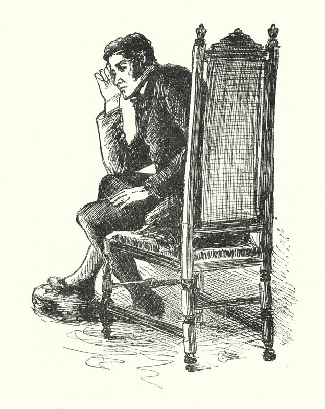 Ilustración para Jane Eyre de Charlotte Bronte de Edmund Henry Garrett