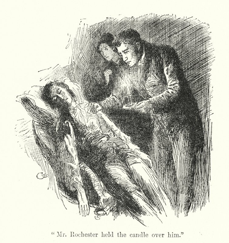 Ilustración para Jane Eyre de Charlotte Bronte de Edmund Henry Garrett