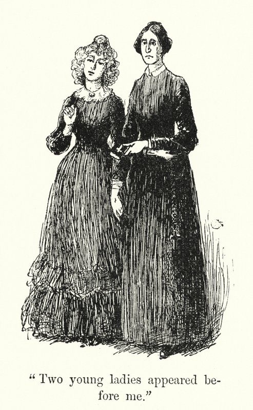 Ilustración de Jane Eyre de Charlotte Bronte de Edmund Henry Garrett