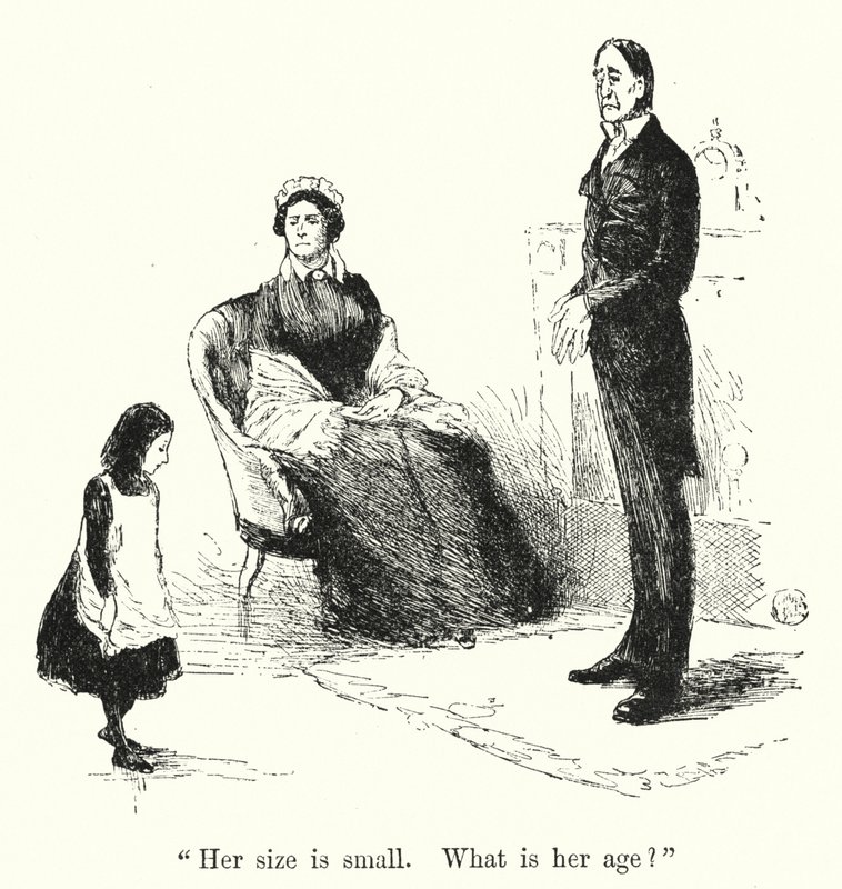 Ilustración para Jane Eyre de Charlotte Bronte de Edmund Henry Garrett