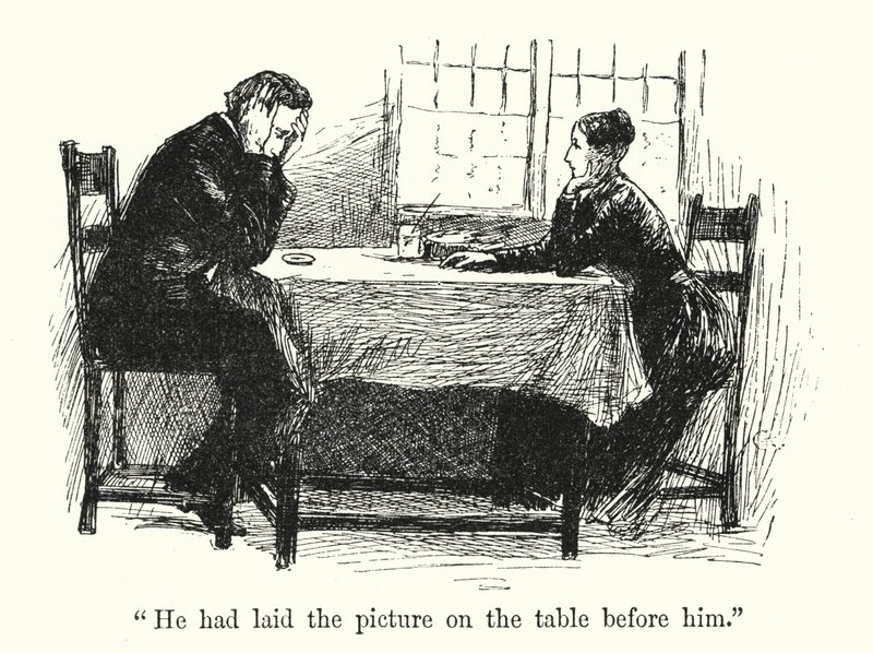 Ilustración para Jane Eyre de Charlotte Bronte de Edmund Henry Garrett