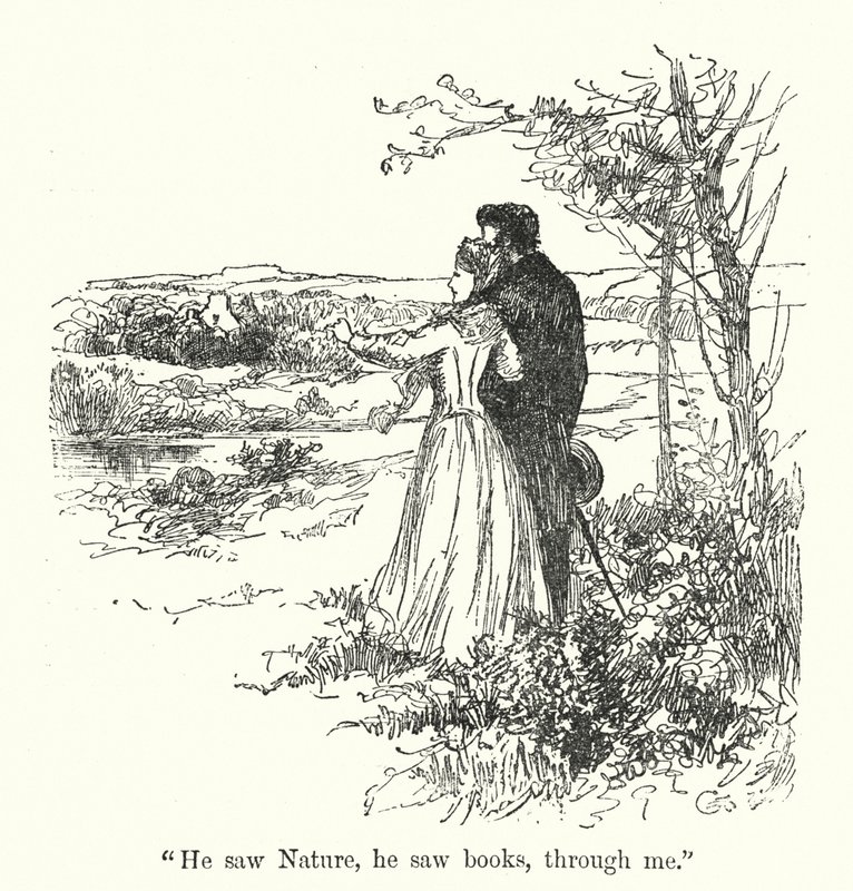 Ilustración para Jane Eyre de Charlotte Bronte de Edmund Henry Garrett