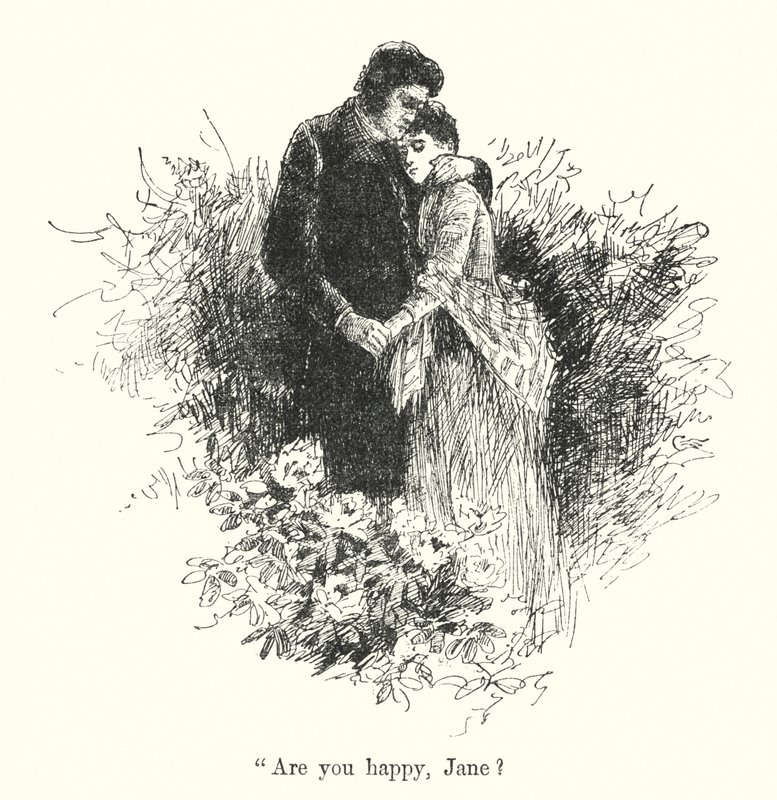 Ilustración para Jane Eyre de Charlotte Bronte de Edmund Henry Garrett