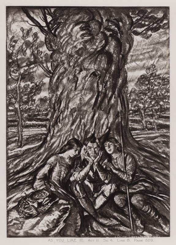 Como Gustéis, Acto II, Escena 4 de Edmund Joseph Sullivan