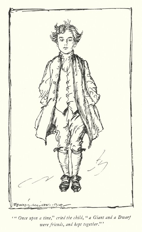 Ilustración para El Vicario de Wakefield de Oliver Goldsmith de Edmund Joseph Sullivan