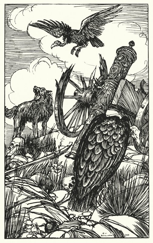 Ilustración para Sartor Resartus de Edmund Joseph after Sullivan