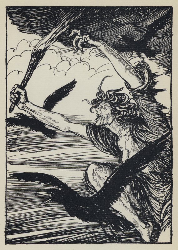 Ilustración para Maud de Tennyson de Edmund Joseph after Sullivan