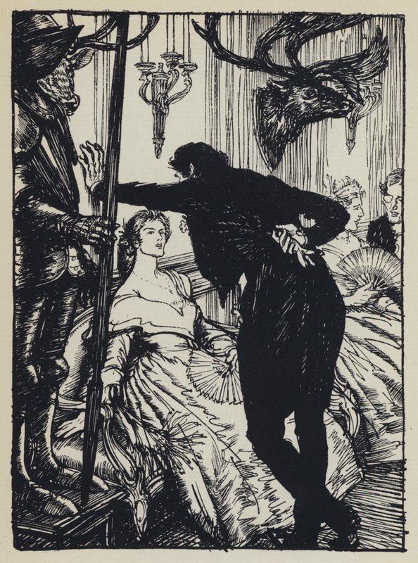 Ilustración para Maud de Tennyson de Edmund Joseph after Sullivan