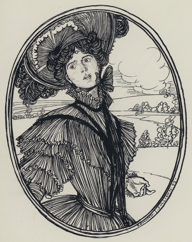 Tennyson, Ilustración para Un Sueño de Mujeres Hermosas y Otros Poemas de Edmund Joseph after Sullivan