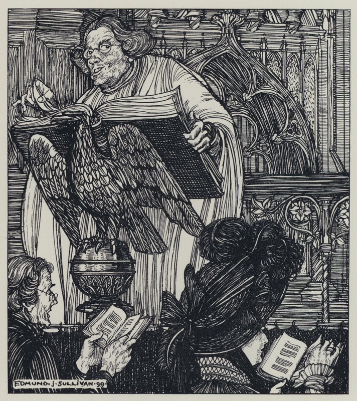 Tennyson, Ilustración para Un Sueño de Mujeres Hermosas y Otros Poemas de Edmund Joseph after Sullivan