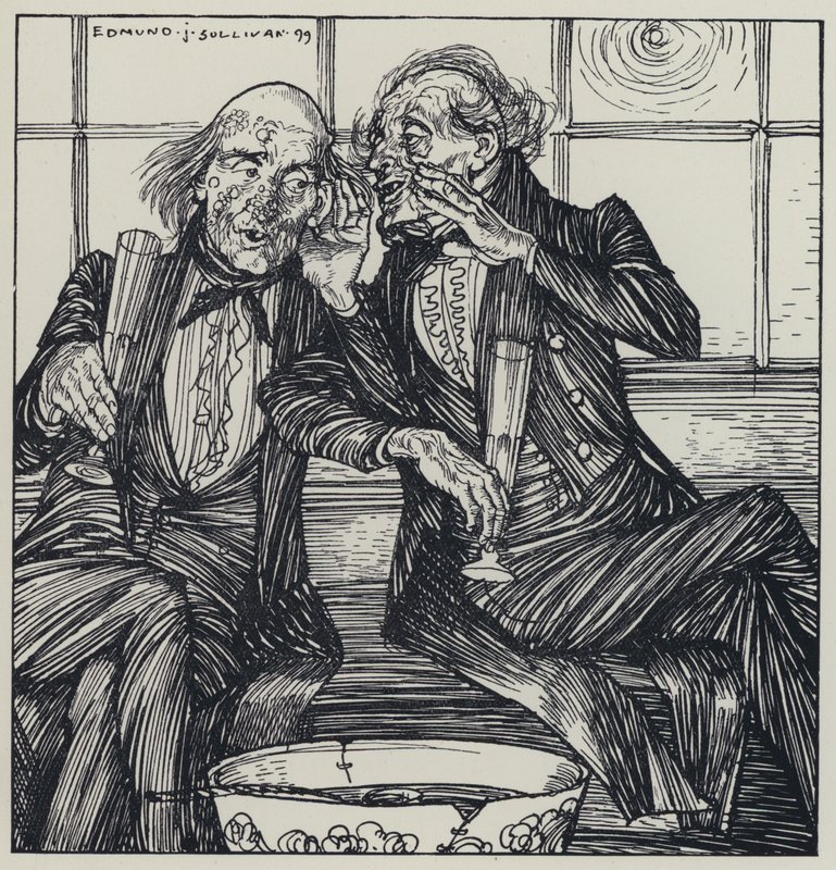 Tennyson, Ilustración para Un Sueño de Mujeres Hermosas y Otros Poemas de Edmund Joseph after Sullivan