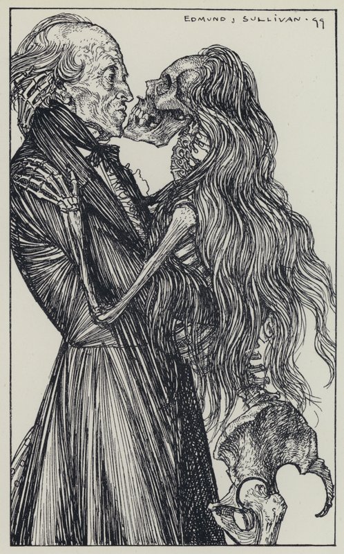 Tennyson, Ilustración para Un Sueño de Mujeres Hermosas y Otros Poemas de Edmund Joseph after Sullivan