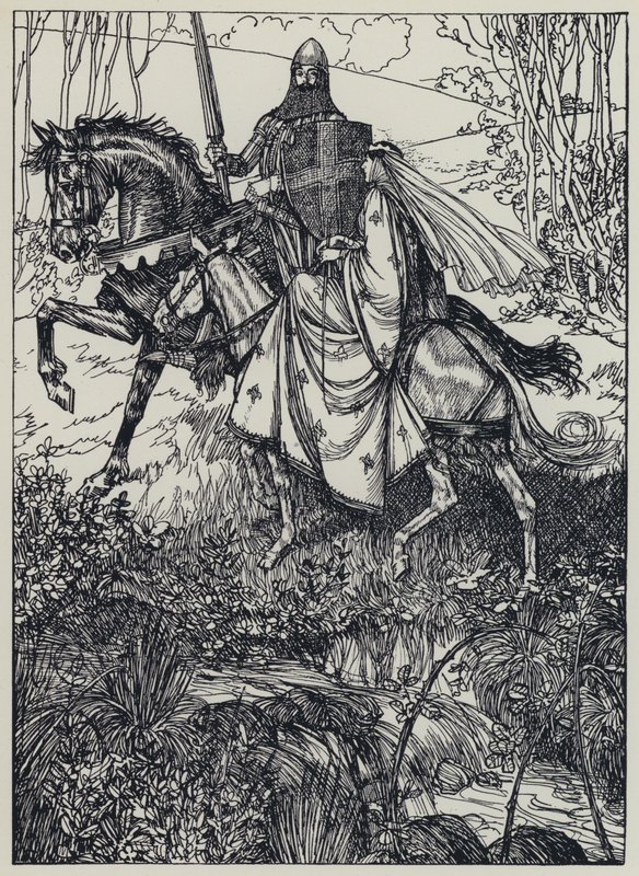 Tennyson, Ilustración para Un Sueño de Mujeres Hermosas y Otros Poemas de Edmund Joseph after Sullivan