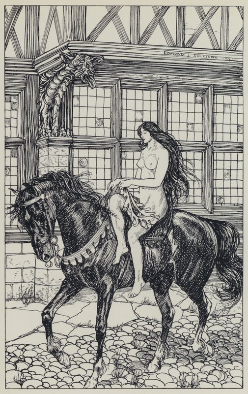 Tennyson, Ilustración para Un Sueño de Mujeres Hermosas y Otros Poemas de Edmund Joseph after Sullivan