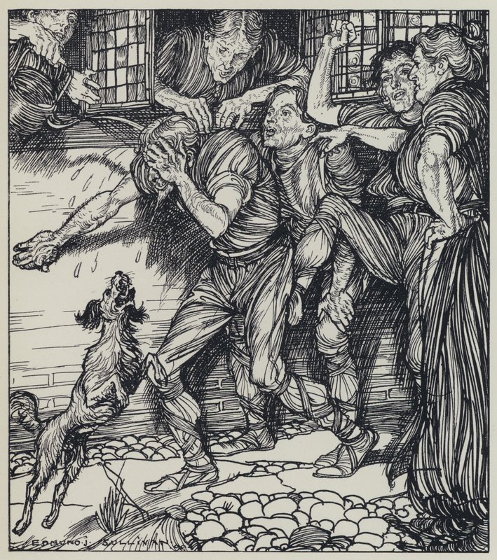 Tennyson, Ilustración para Un Sueño de Mujeres Hermosas y Otros Poemas de Edmund Joseph after Sullivan