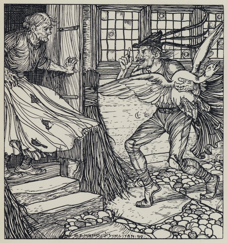 Tennyson, Ilustración para Un Sueño de Mujeres Hermosas y Otros Poemas de Edmund Joseph after Sullivan