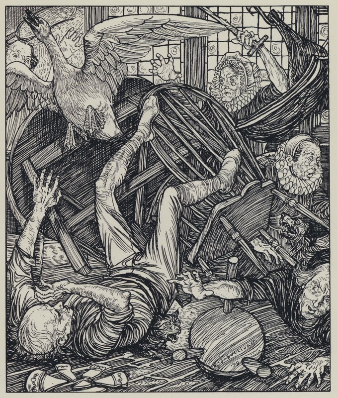 Tennyson, Ilustración para Un Sueño de Mujeres Hermosas y Otros Poemas de Edmund Joseph after Sullivan