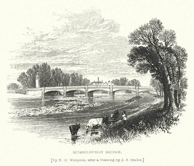 Puente de Musselburgh de Edmund Morison (after) Wimperis