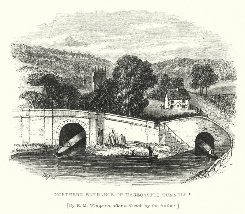 Entrada norte de los túneles de Harecastle de Edmund Morison (after) Wimperis