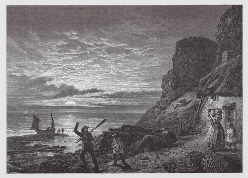 Off for the Cruise (grabado) de Edmund Morison (after) Wimperis