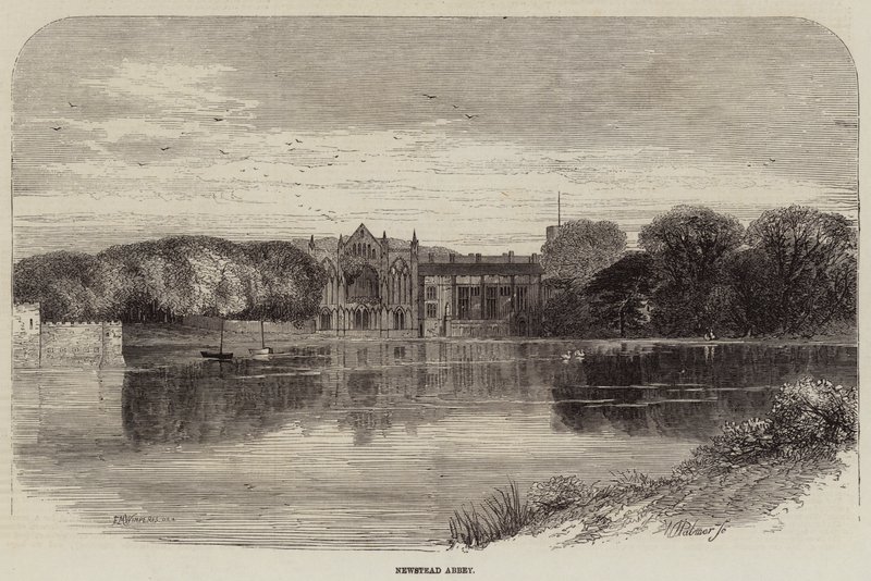 Abadía de Newstead de Edmund Morison Wimperis