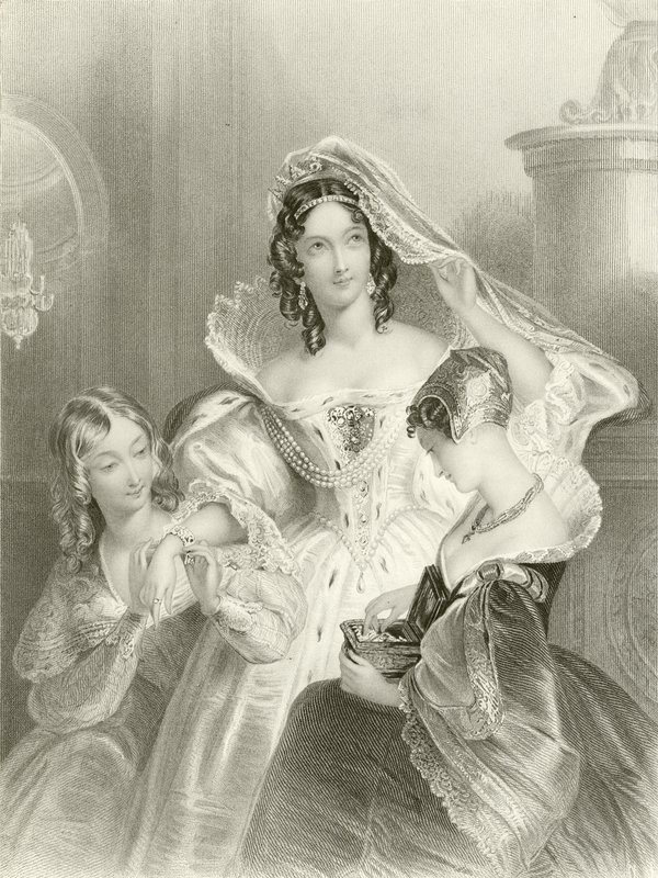 La víspera de la boda de Edmund Thomas Parris