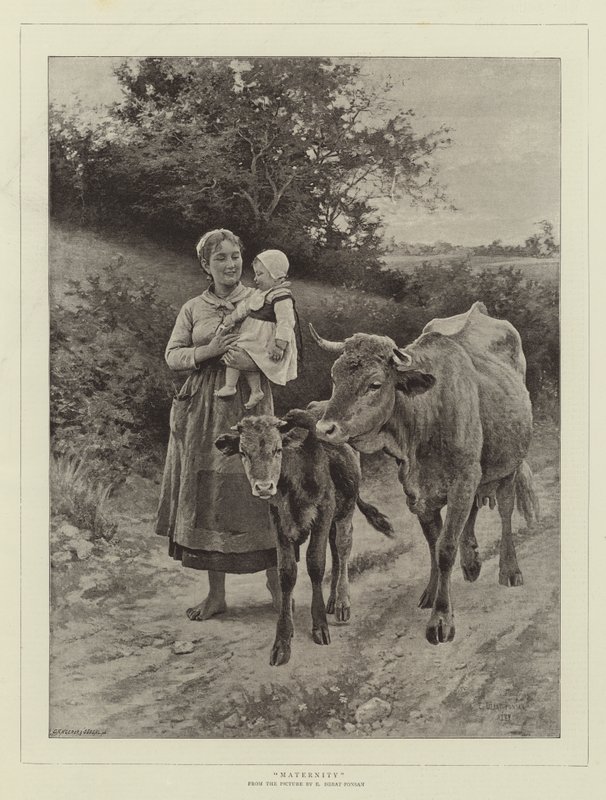 Maternidad de Edouard Debat-Ponsan