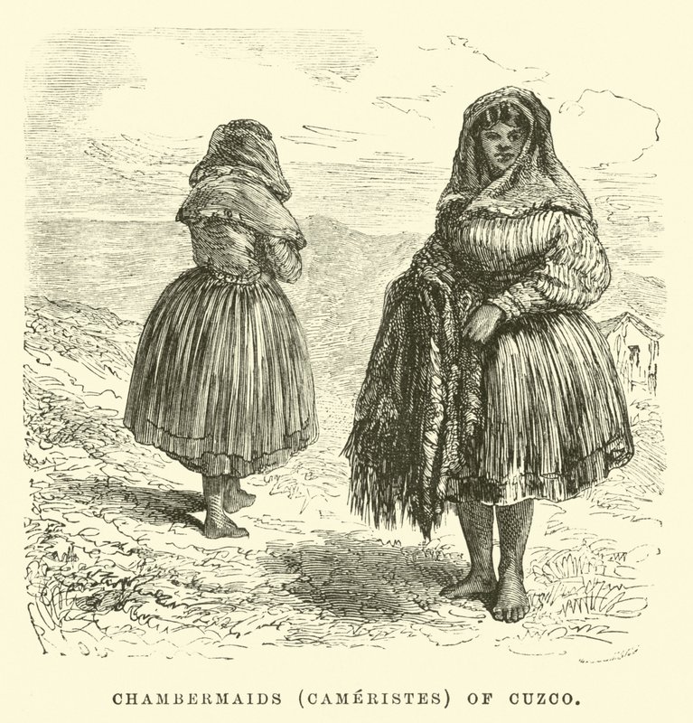 Camareras de Cuzco de Edouard Riou