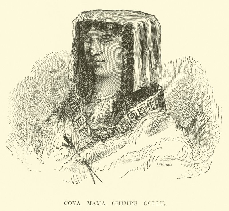 Coya Mama Chimpu Ocllu de Edouard Riou