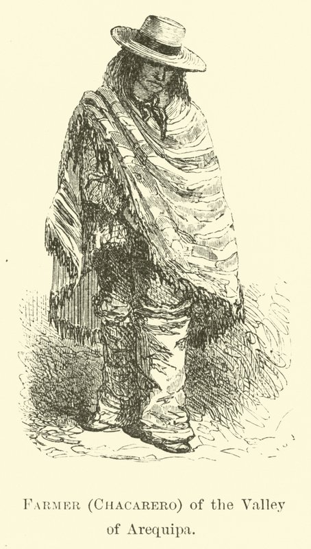 Granjero (Chacarero) del Valle de Arequipa de Edouard Riou
