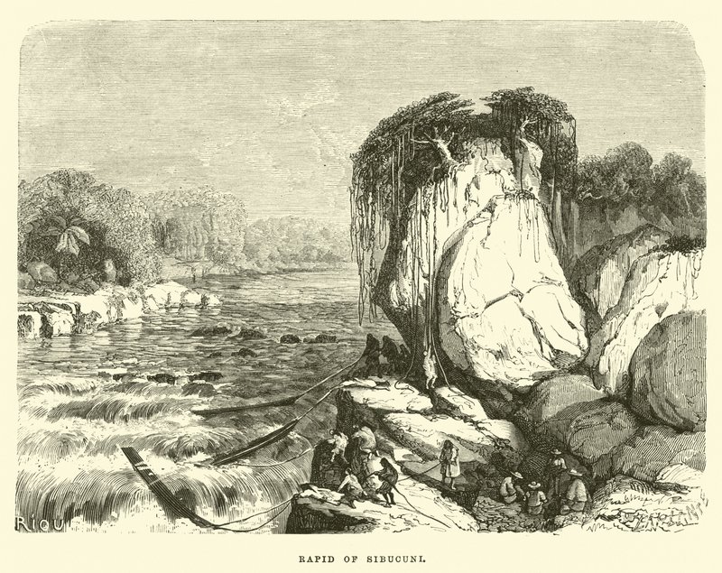 Rápido de Sibucuni de Edouard Riou