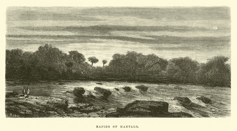 Rápidos de Mantalo de Edouard Riou