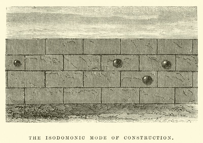 El modo de construcción isodomónico de Edouard Riou