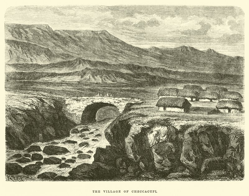 El pueblo de Checcacupi de Edouard Riou