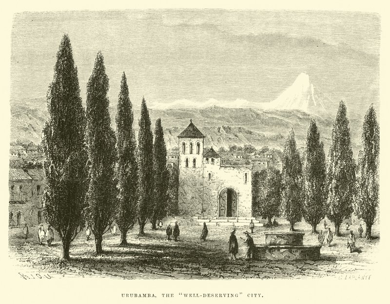 Urubamba, la Ciudad Merecedora de Edouard Riou
