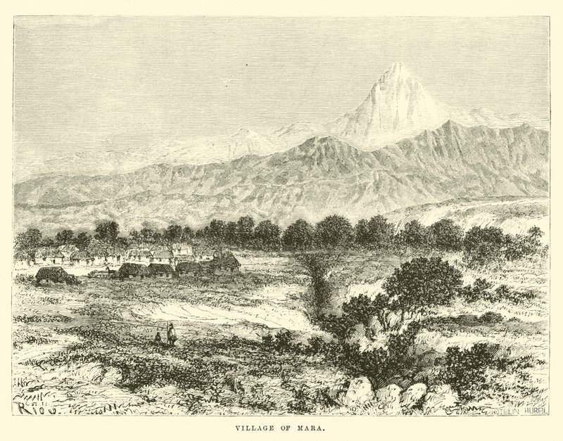 Pueblo de Mara de Edouard Riou