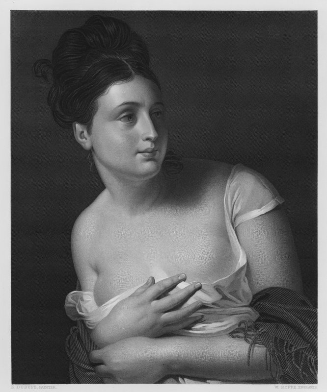 La Sorpresa, del cuadro en la Galería Vernon de Edouard Louis Dubufe