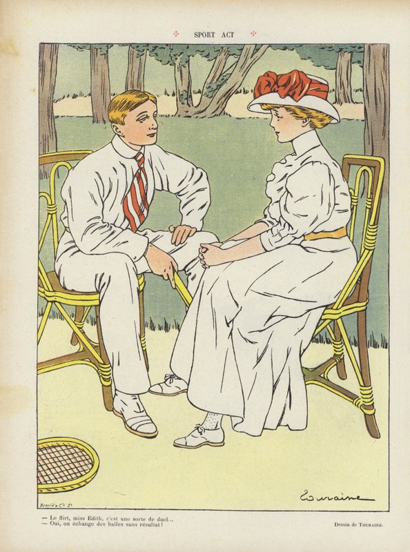 Ilustración para Le Rire de Edouard Touraine