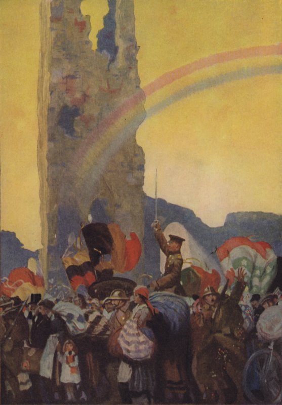 Después de la tormenta de guerra - Rey Alberto de Edward Adrian Wilson