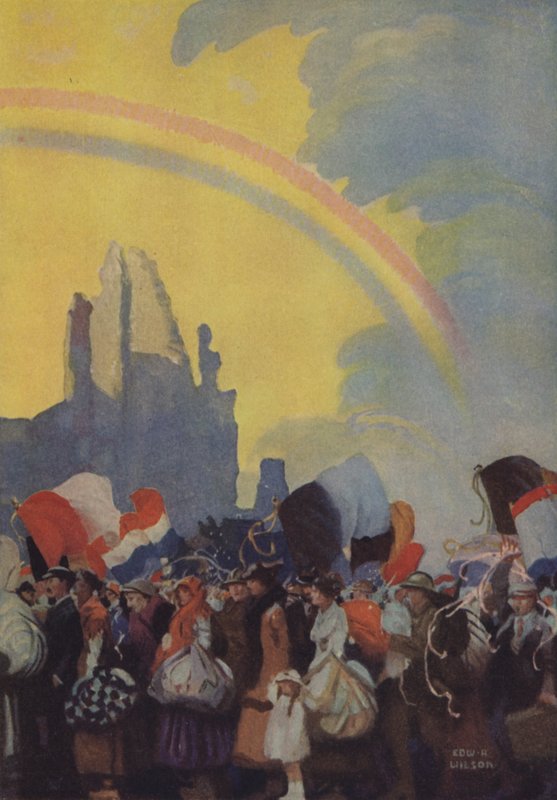 El regreso del pueblo belga de Edward Adrian Wilson