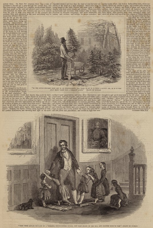 Ilustraciones para El pequeño abeto de Edward Duncan