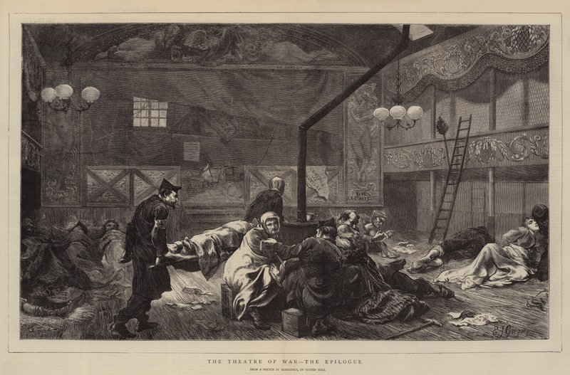 El teatro de la guerra, el epílogo de Edward John Gregory