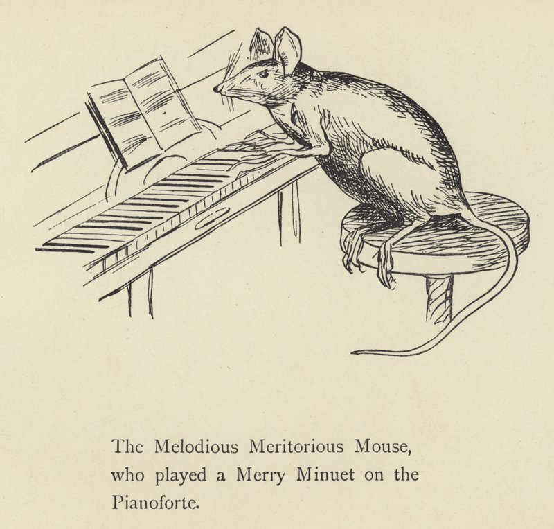 El ratón melodioso y meritorio de Edward Lear