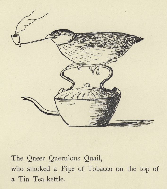 El Extraño Codorniz Queruloso de Edward Lear