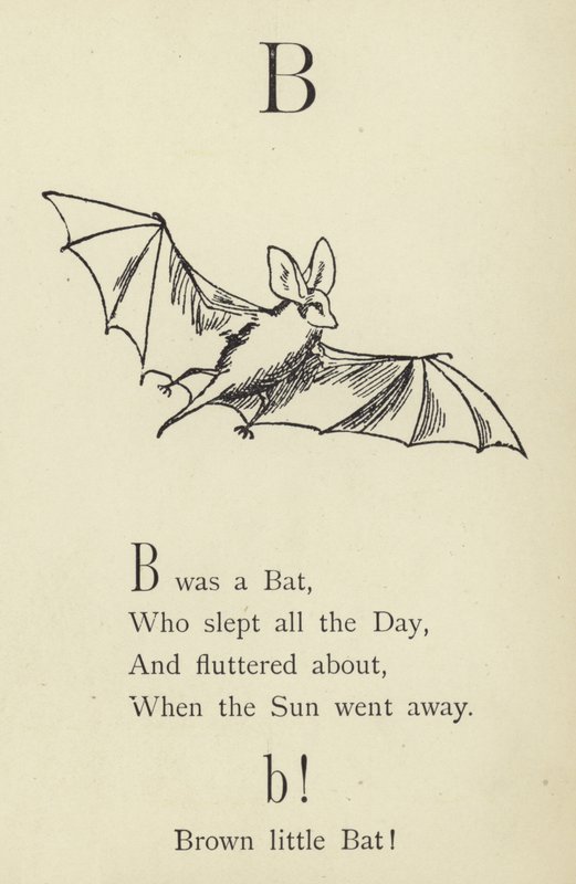 La letra B de Edward Lear