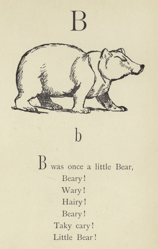La letra B de Edward Lear