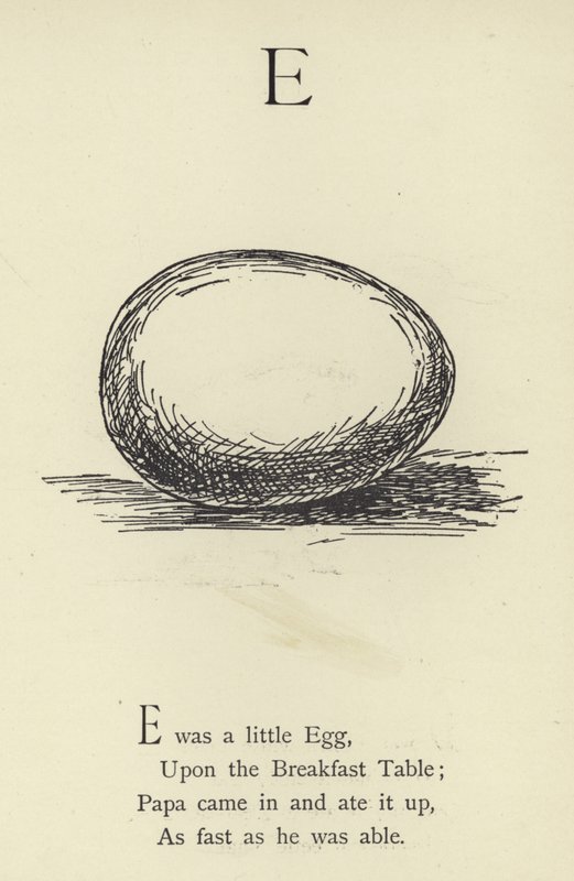 La letra E de Edward Lear